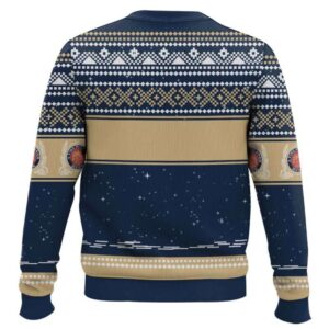 Alternative view of Miller Lite Bulldog Ugly Christmas Sweater