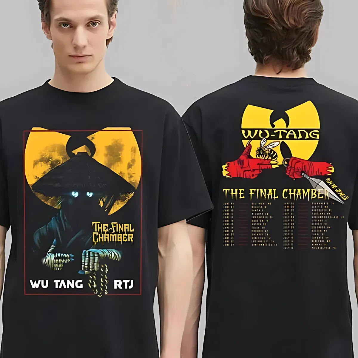 The Final Chamber Wu Tang Forever Tour 2025 Infinity Two Sided Shirt - Image 2