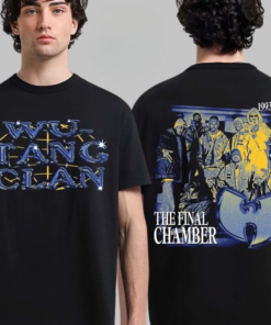 Wu Tang Clan Final Chamber Tour 2025 Infinity Double Sided Shirt