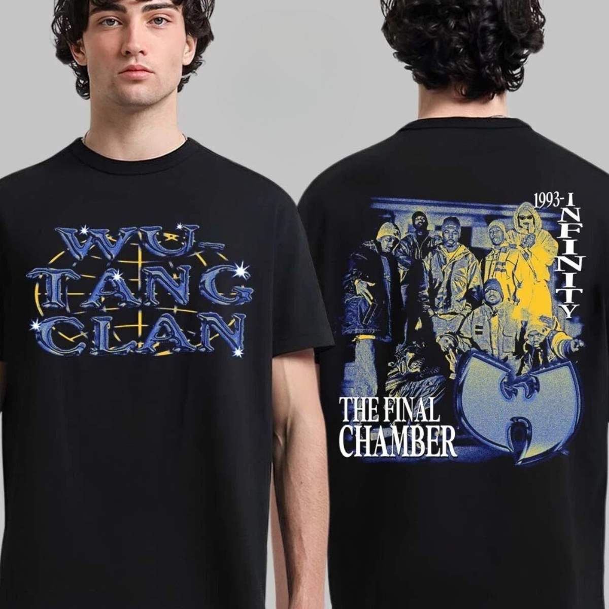 Wu Tang Clan Final Chamber Tour 2025 Infinity Double Sided Shirt