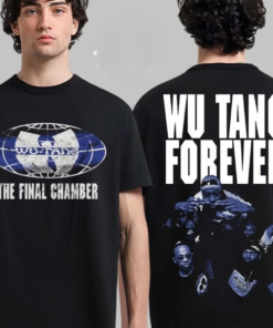 Wu Tang Clan Final Chamber Tour 2025 Infinity Double Sided Shirt