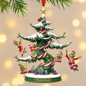 Alternative view of Mischief Family Christmas Personalized Ornament Gifts For Family 04TOTI161025