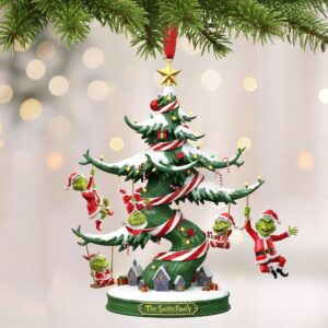 Mischief Family Christmas Personalized Ornament Gifts For Family 04TOTI161025