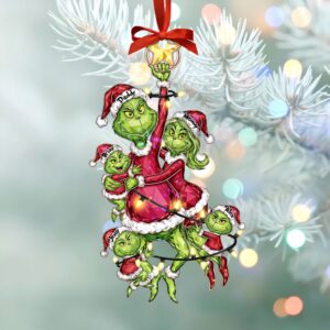 Alternative view of Mischievous Family Tree Ornament, Personalized Gifts For Family 02qhti220925