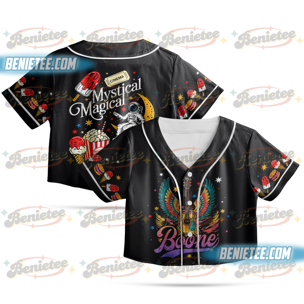 Benny's Moonbeam Ice Cream Truck - Benson Boone Croptop Baseball
