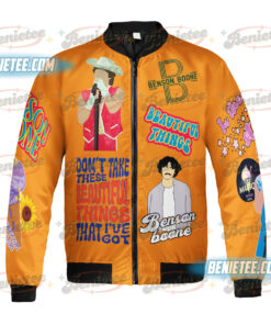 Alternative view of Benson Boone Music Tour 2025 Bomber Jacket