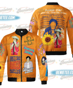 Benson Boone Music Tour 2025 Bomber Jacket