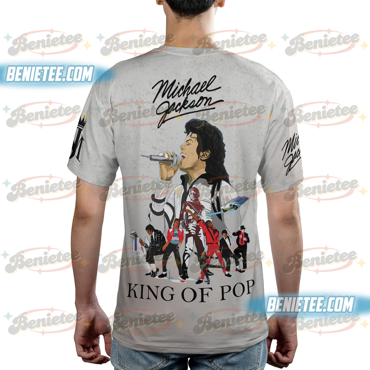 Michael Jackson King Of Pop New 3D Shirt - Image 3
