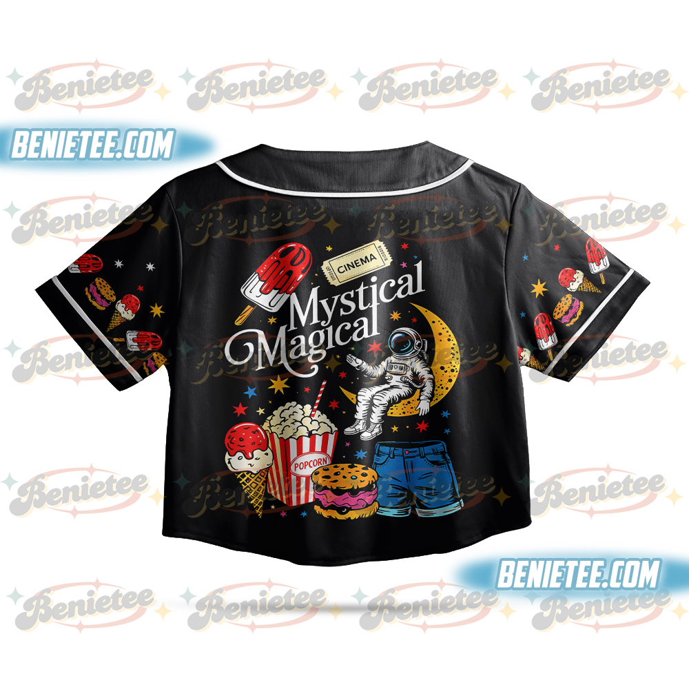 Benny's Moonbeam Ice Cream Truck - Benson Boone Croptop Baseball - Image 3