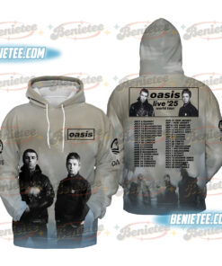 Oasis Live World Tour 2025 Hoodie Shirt