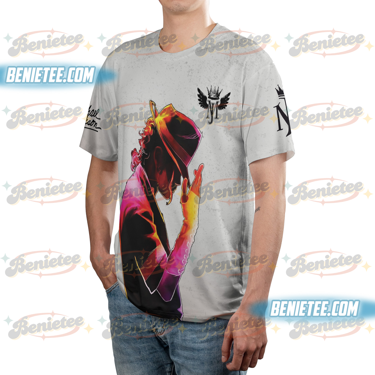 Michael Jackson King Of Pop New 3D Shirt - Image 4