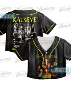 Katseye Merch Beautiful Chaos Baseball Croptop Graphic T-shirt