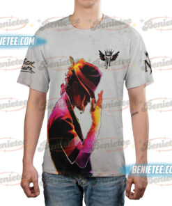 Alternative view of Michael Jackson King Of Pop New 3D Shirt