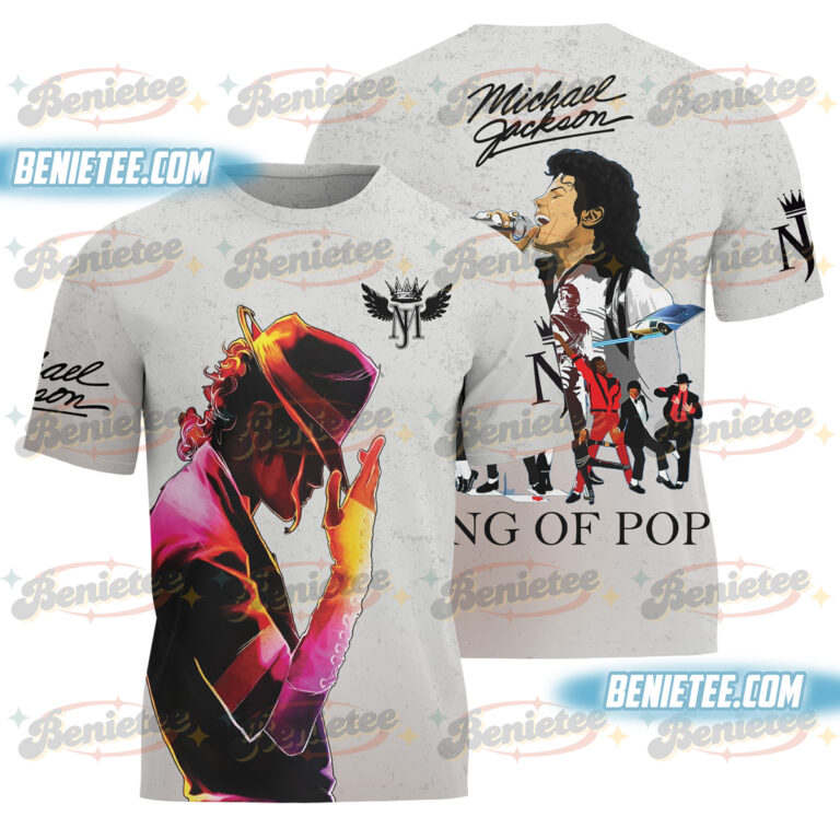 Michael Jackson King Of Pop New 3D Shirt