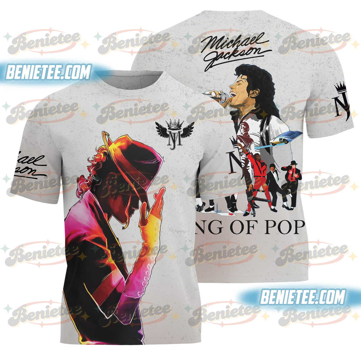 Michael Jackson King Of Pop New 3D Shirt