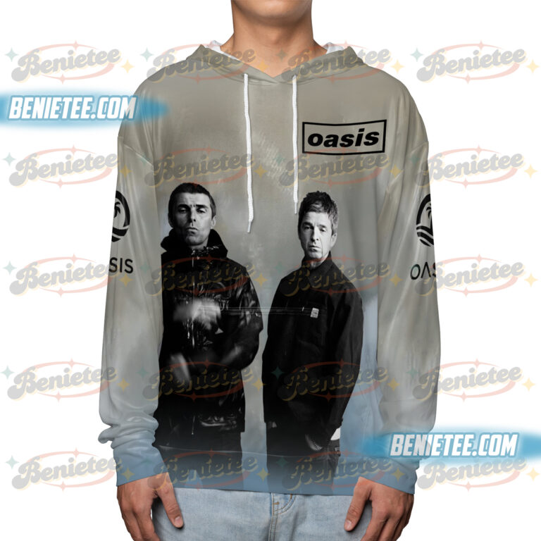 Alternative view of Oasis Live World Tour 2025 Hoodie Shirt