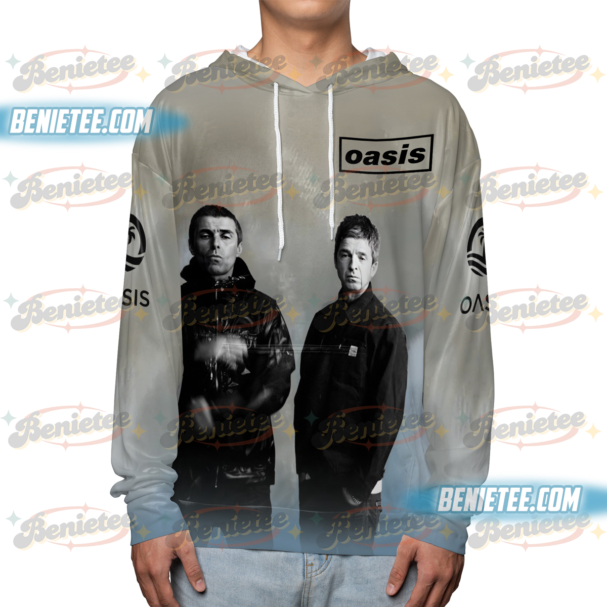 Oasis Live World Tour 2025 Hoodie Shirt - Image 2