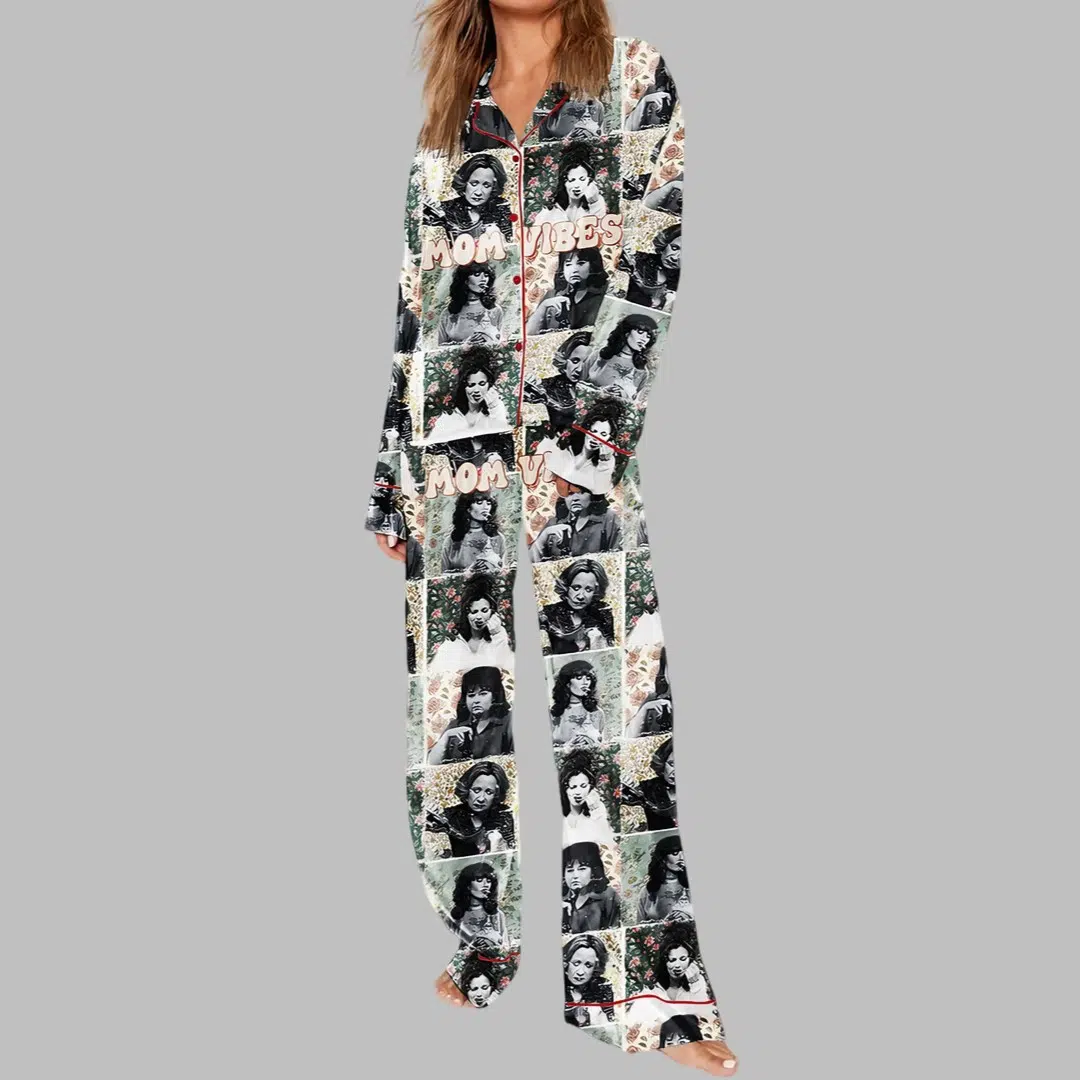 Mom Vibes Pajama Set - Image 3