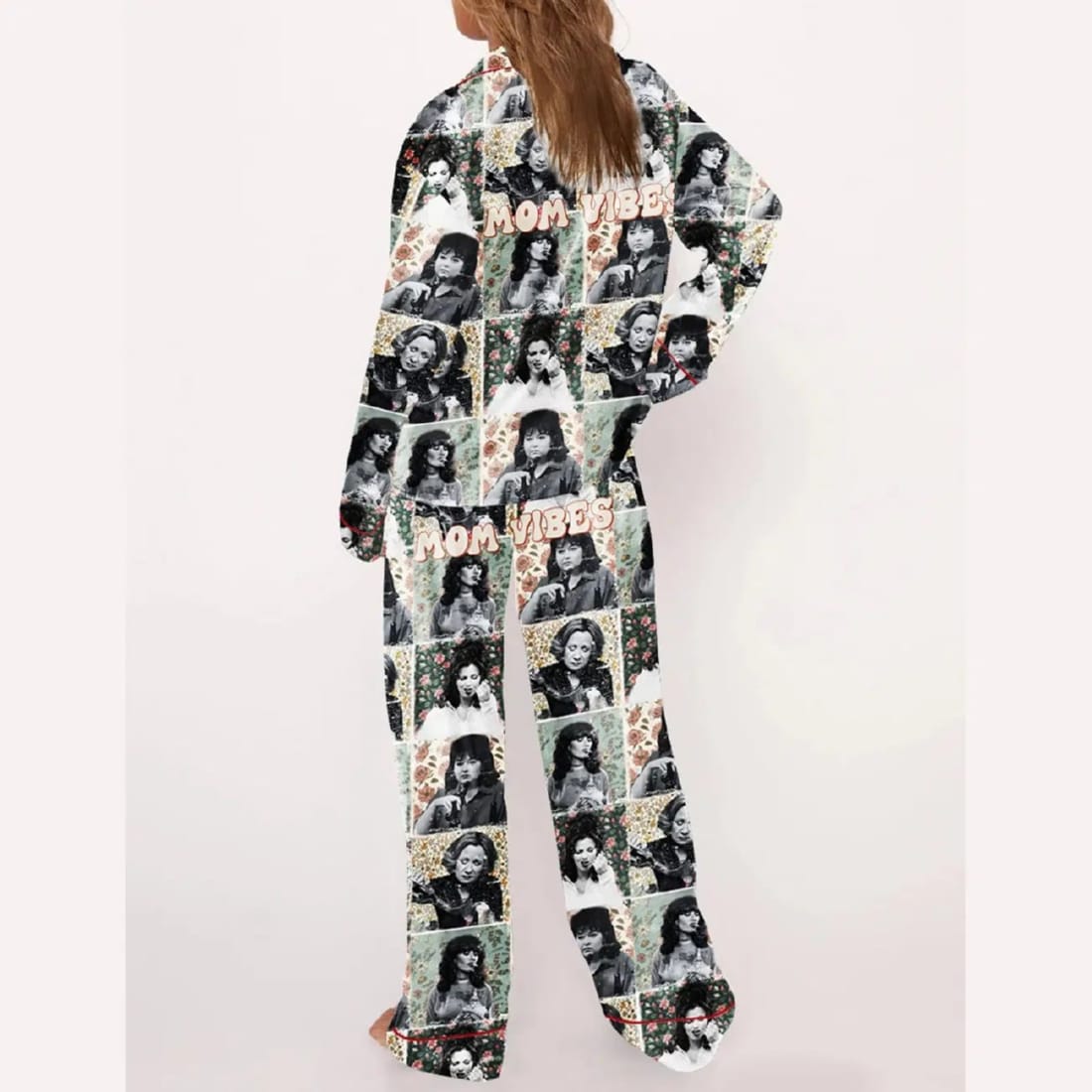 Mom Vibes Pajama Set - Image 3