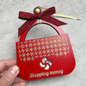 Money Holder Christmas Wooden Ornament 51acxx280824