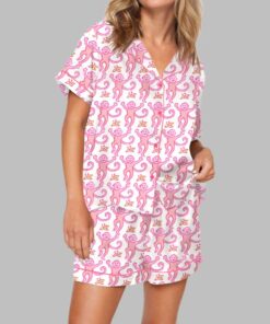 Monkey Pajama Set For Women