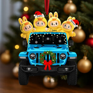 Monster Duck Off-road Christmas Ornament, Personalized Gifts For Off-road Lovers 02qhqn090925