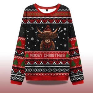 Alternative view of Mooey Christmas Ugly Sweater