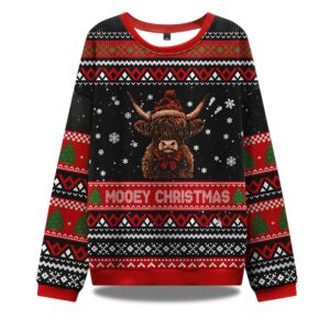 Mooey Christmas Ugly Sweater