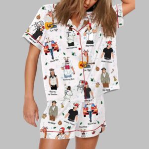 Morgan Wallen Christmas Music Lover Pajama Set