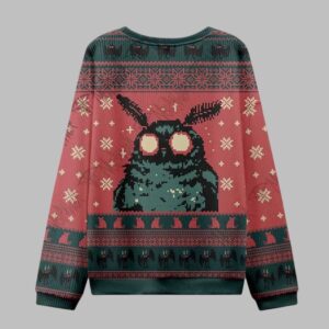 Mothman Ugly Sweater 2025 Christmas - Grishko.com