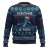 Mr Meeseeks Christmas Is Pain Rick And Morty Ugly Christmas Sweater