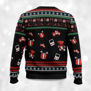 Alternative view of My Milkshake Bring All The Toys To The Yard Ugly Christmas Sweater