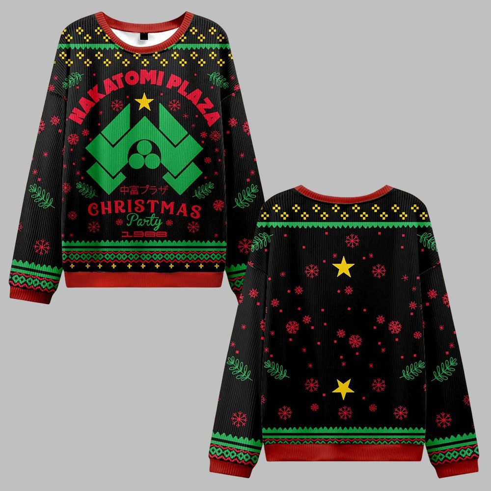 Nakatomi Plaza Ugly Sweater 2025 Christmas - Grishko.com