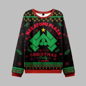 Alternative view of Nakatomi Plaza Ugly Sweater 2025 Christmas - Grishko.com
