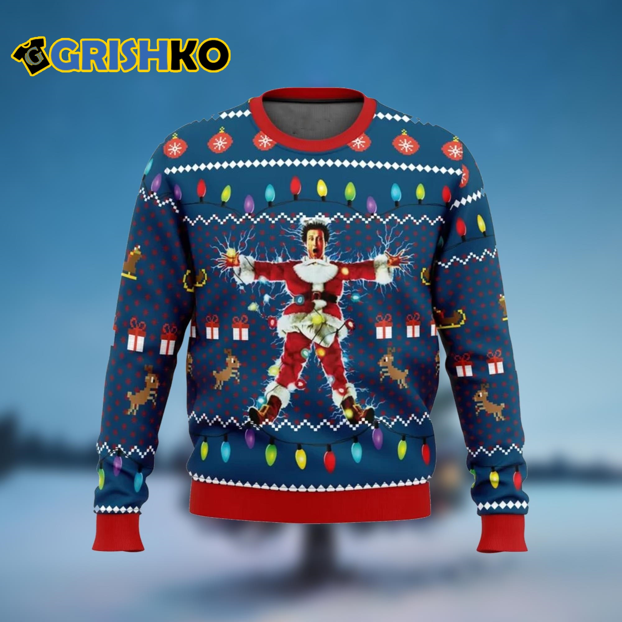 National Lampoon's Christmas Vacation Ugly Sweater - Grishko.com