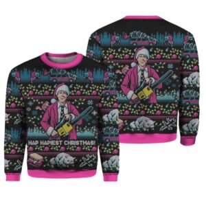 Alternative view of National Lampoons Vacation Hap Hapiest Christmas Sweater - Grishko.com