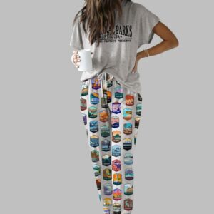 Alternative view of National Parks Casual Pajama Set