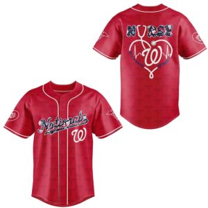 Nationals NURSES Baseball Jersey 2025
