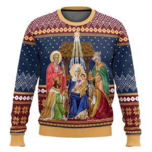 Nativity Of Jesus Christ Ugly Christmas Sweater