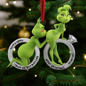 Naughty Couple Christmas Ornament - Personalized Gifts For Couple 05ohqn120925
