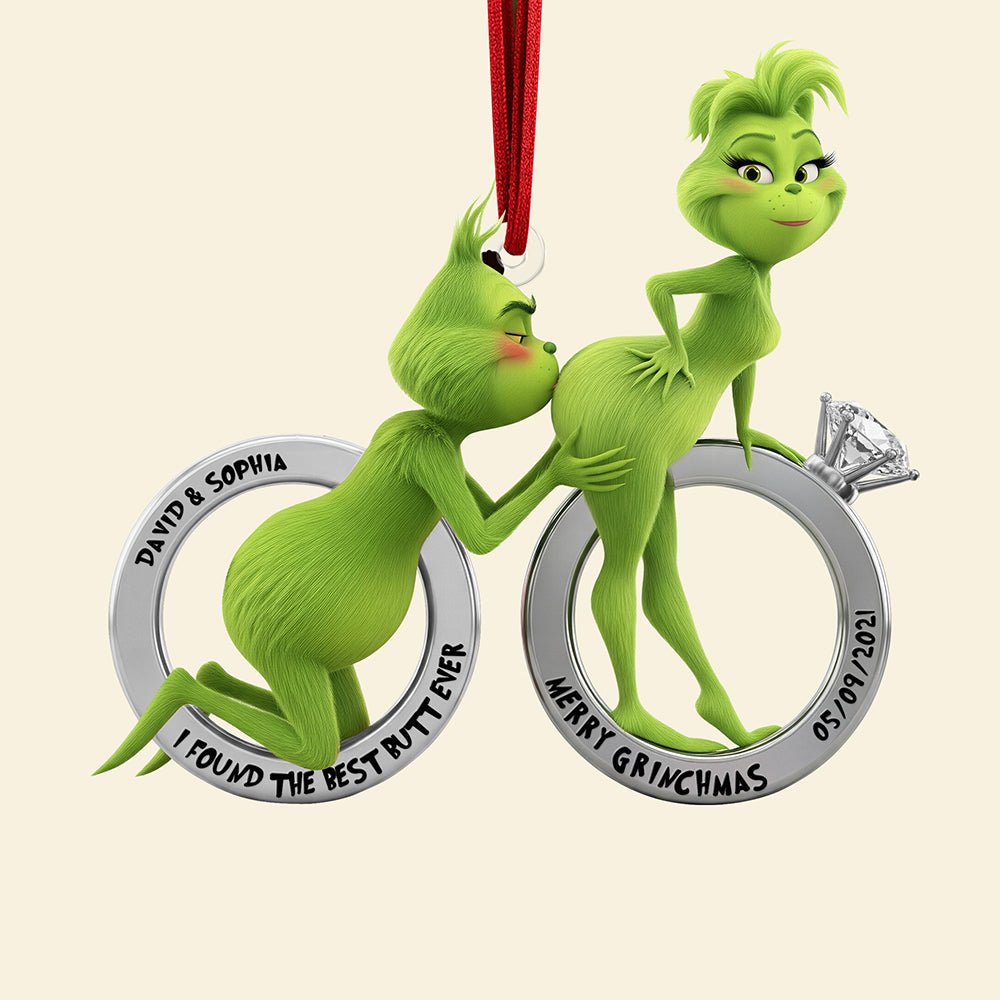 Naughty Couple Christmas Ornament - Personalized Gifts For Couple 05ohqn120925 - Image 5