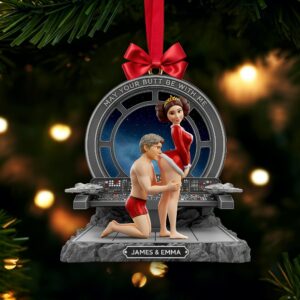 Naughty Couple Ornament - Personalized Gifts For Couple 05ohlu041125