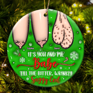 Naughty Couple Ornament - Personalized Gifts For Couple