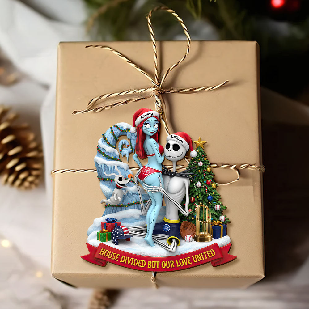 Naughty Spooky Couple Ornament - Personalized Gifts For Couple 01huti300925 - Image 4