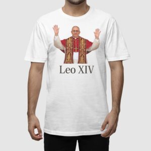 Alternative view of New Pope Leo XIV Robert Prevost Shirt