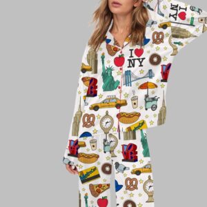 Alternative view of New York City Pajama Set