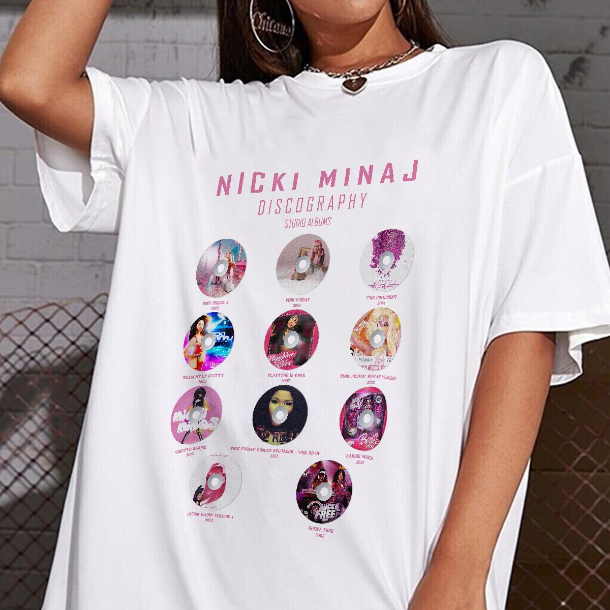 Nicki Minaj Rap Music Shirt, Nicki Minaj 90s Music Shirt, Fan Rap Retro Shirt