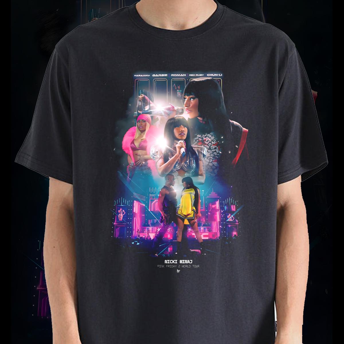 Nicki Minaj Rap Music Shirt, Nicki Minaj 90s Music Shirt, Fan Rap Retro Shirt - Image 3