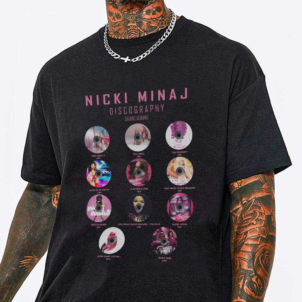 Nicki Minaj Rap Music Shirt, Nicki Minaj 90s Music Shirt, Fan Rap Retro Shirt - Image 2