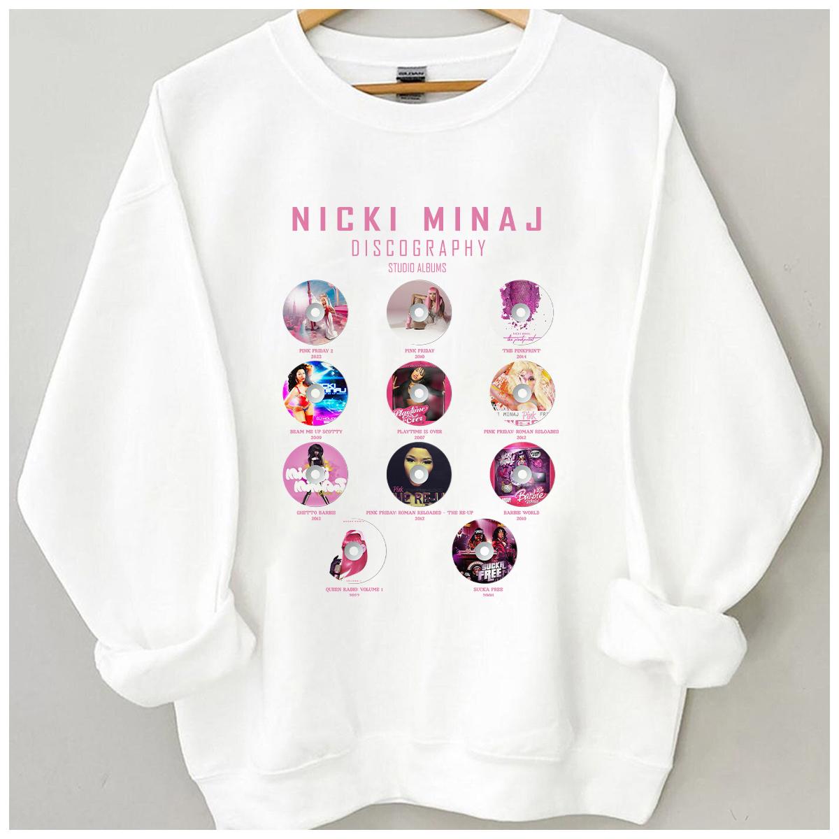 Nicki Minaj Rap Music Shirt, Nicki Minaj 90s Music Shirt, Fan Rap Retro Shirt - Image 3